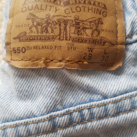 LEVI'S 550 STUDENT FIT~VINTAGE JEANS ~🎊3XHP🎊 - Picture 5 of 12